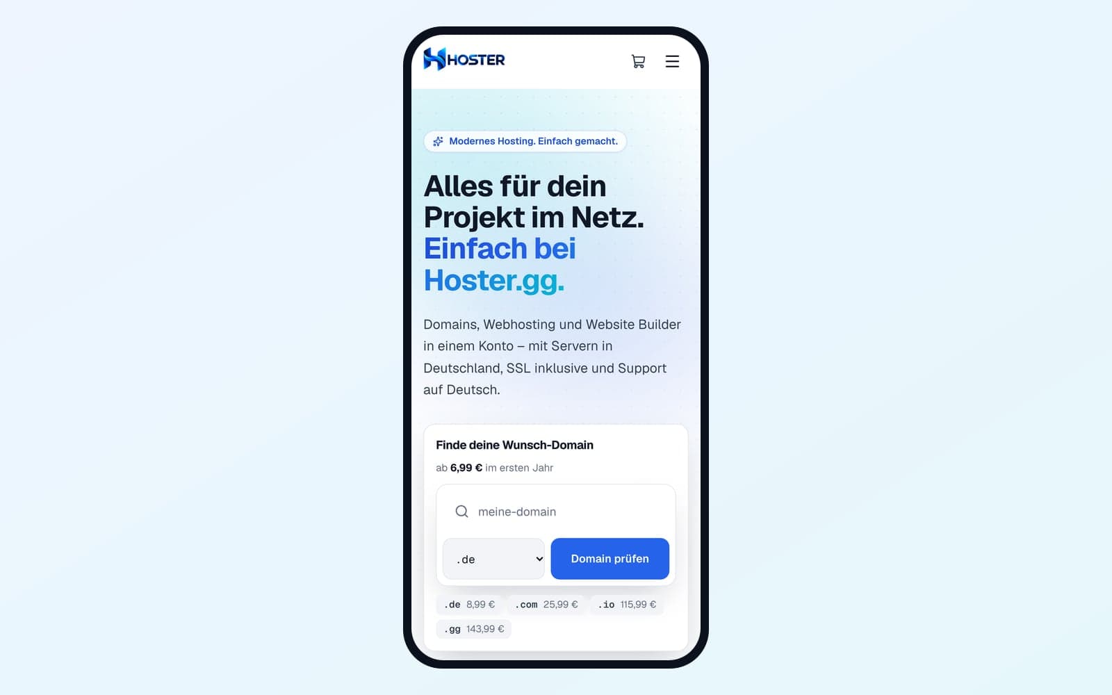 Hoster.gg – Ansicht 5